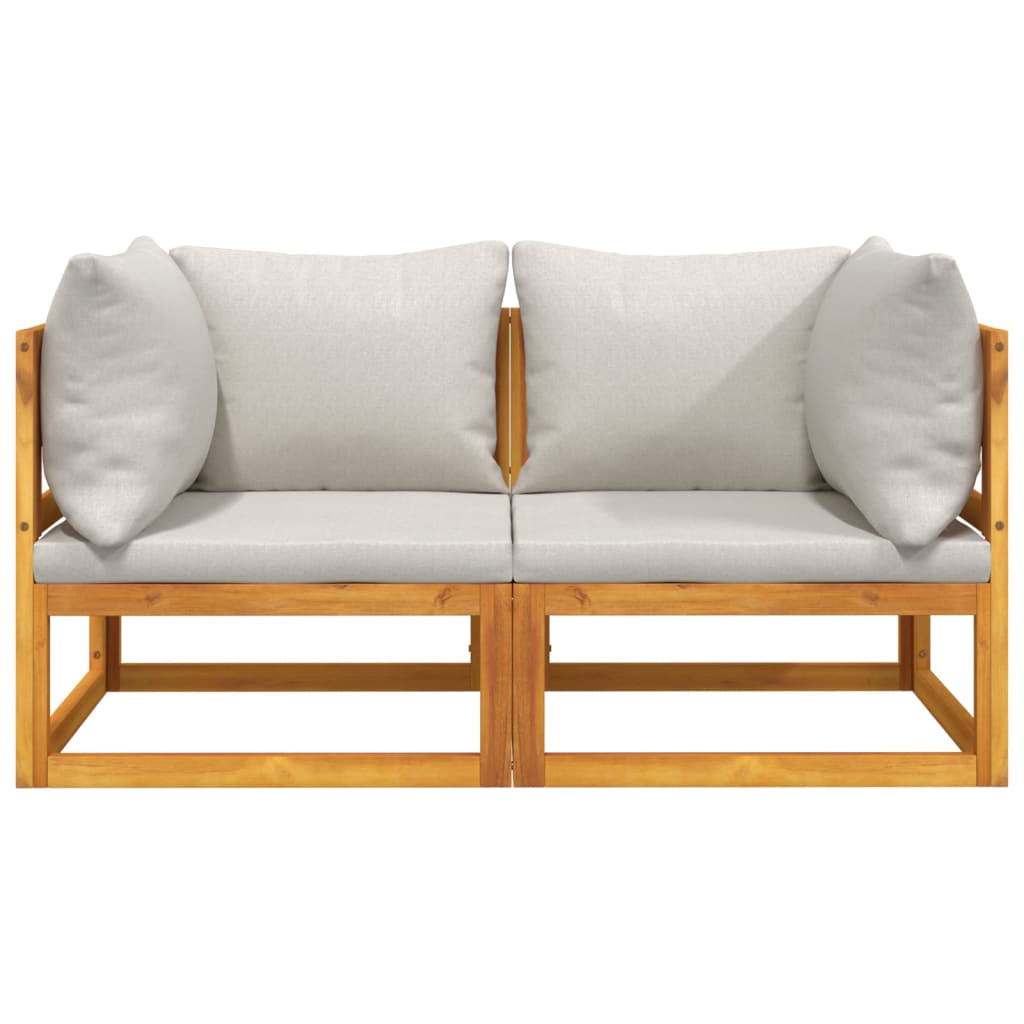 Gartensofa 141x70,5x65 cm Akazienholz