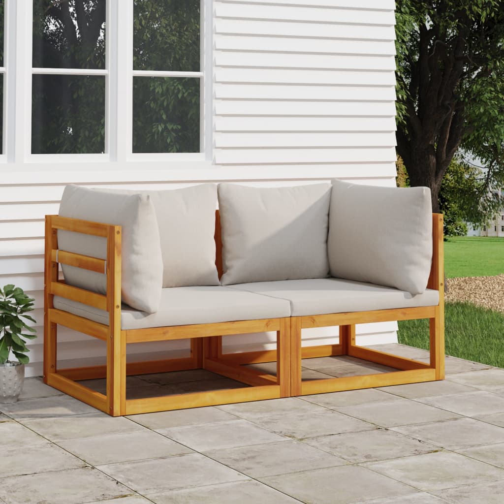 Gartensofa 141x70,5x65 cm Akazienholz