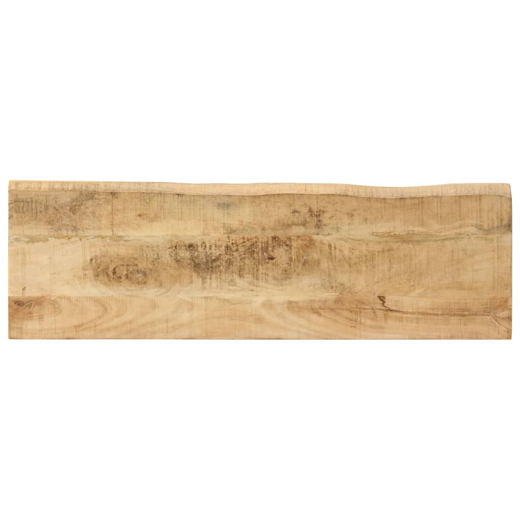 Konsolentisch mit Baumkante 105x33x76 cm Mangoholz