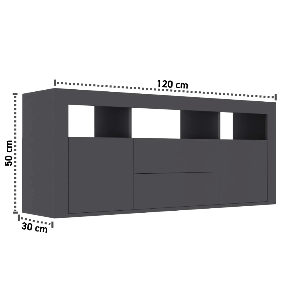 Lowboard 120x30x50 cm