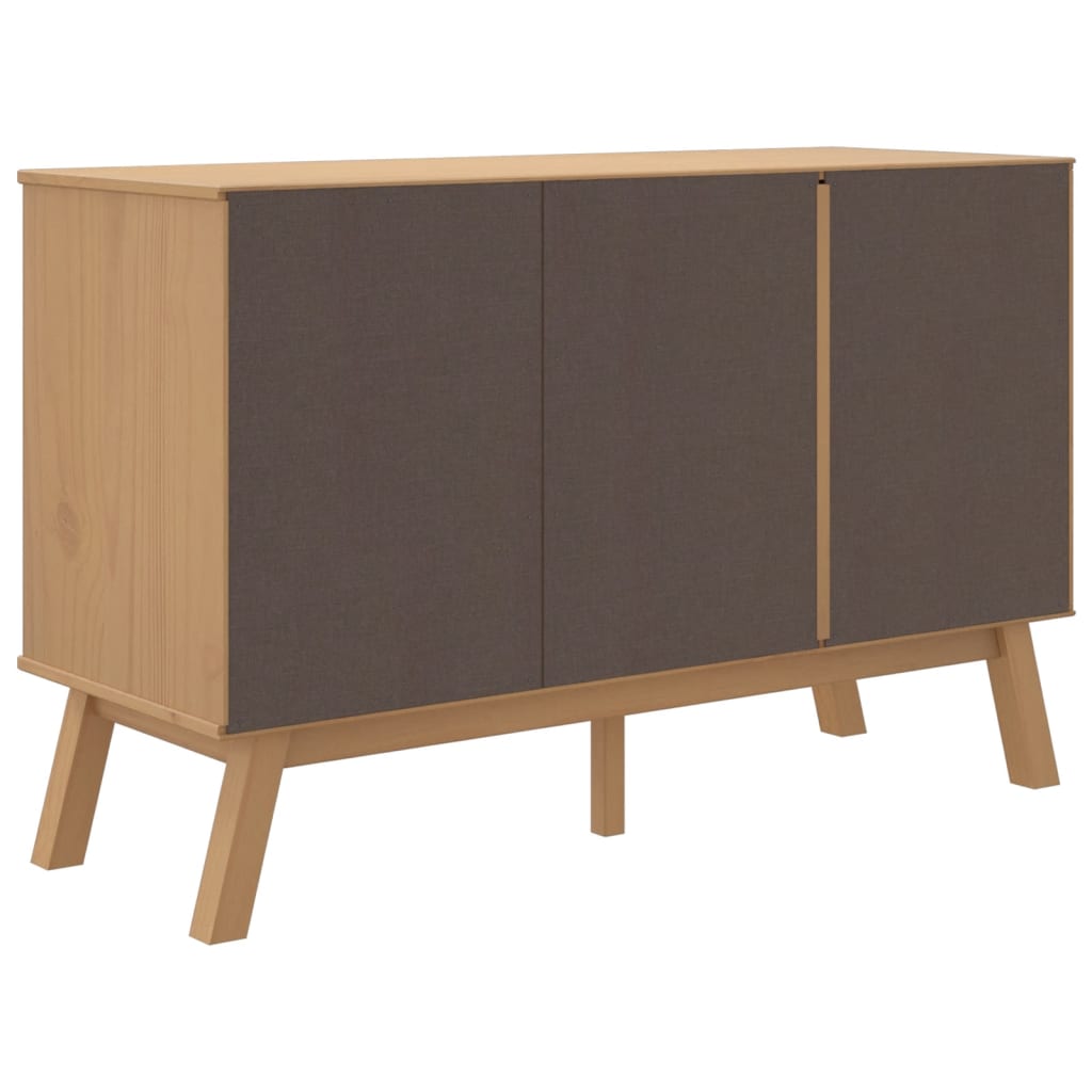 Sideboard 114x43x73,5 cm Massives Kiefernholz