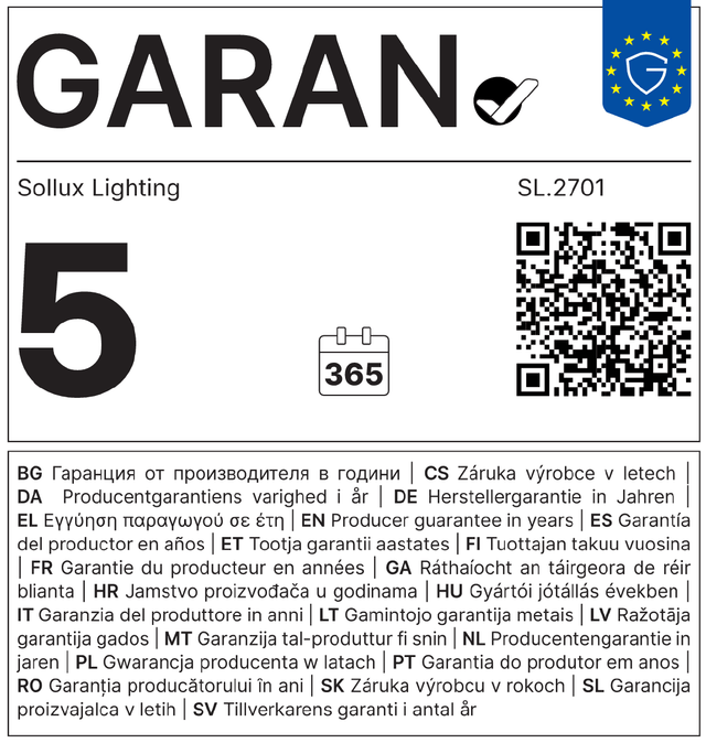 EU-Garantielabel GARAN