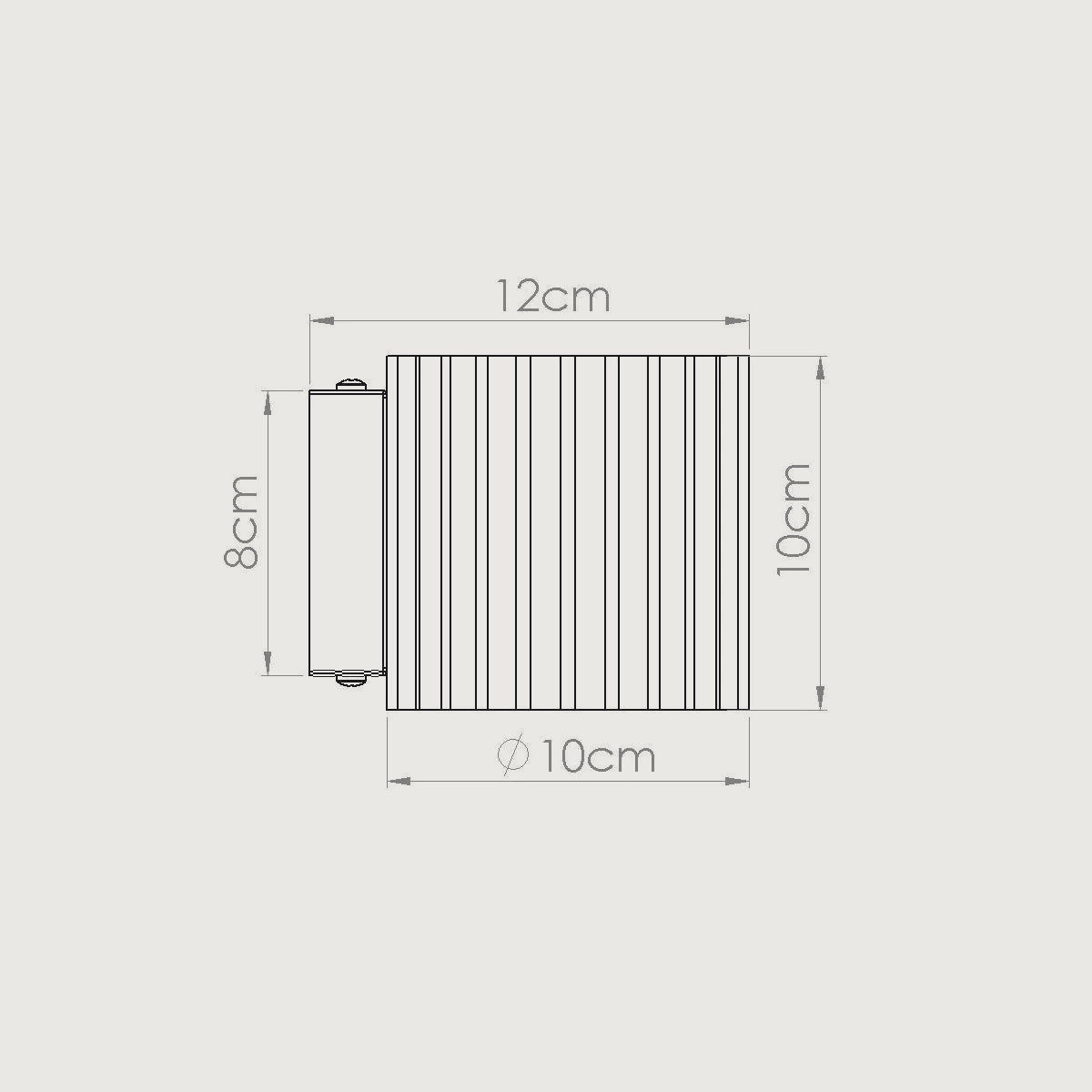Wandleuchte "AURA" Up & Down