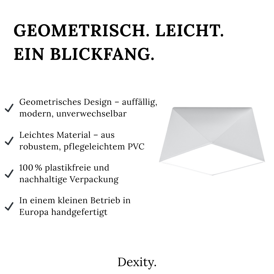 Deckenleuchte "Hexa 25"