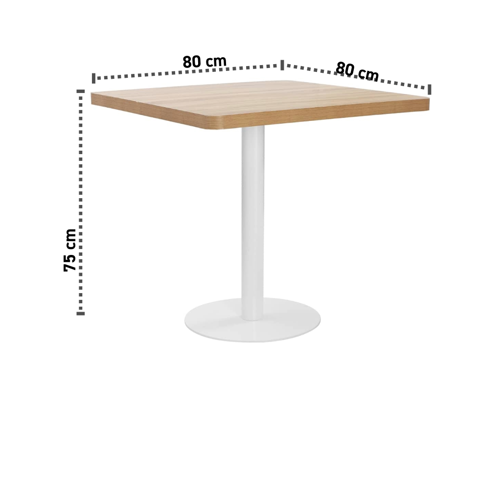 Bistrotisch 80x75 cm