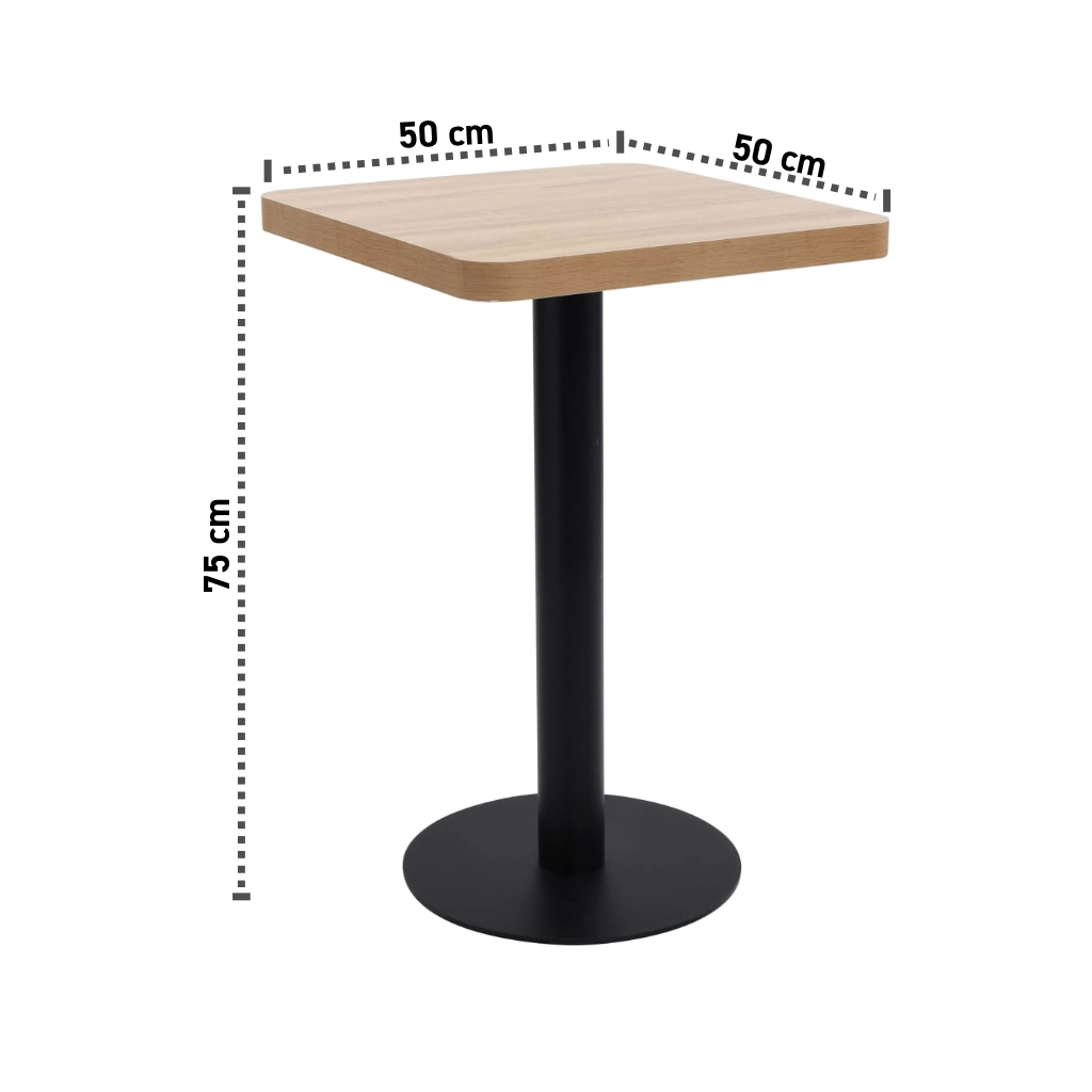 Bistrotisch 50x50x75 cm