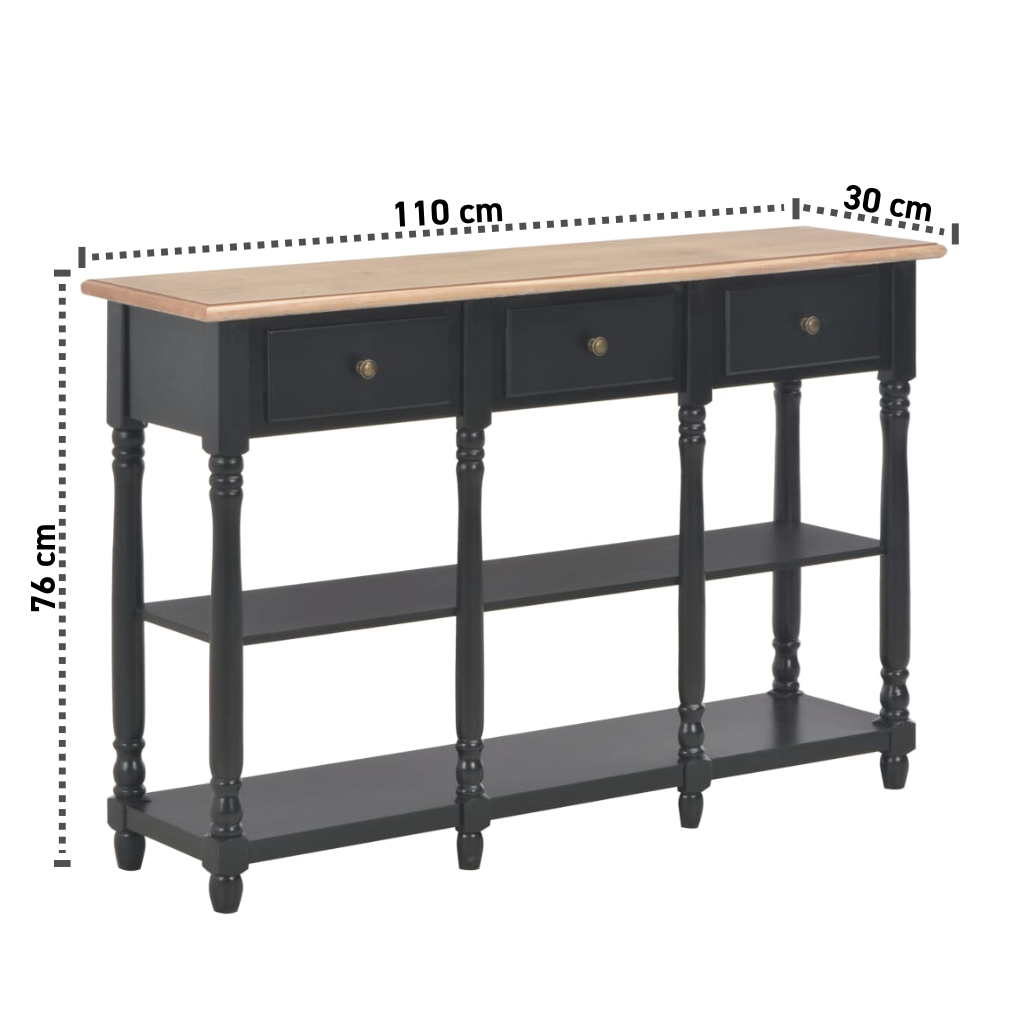 Konsolentisch 110x30x76 cm