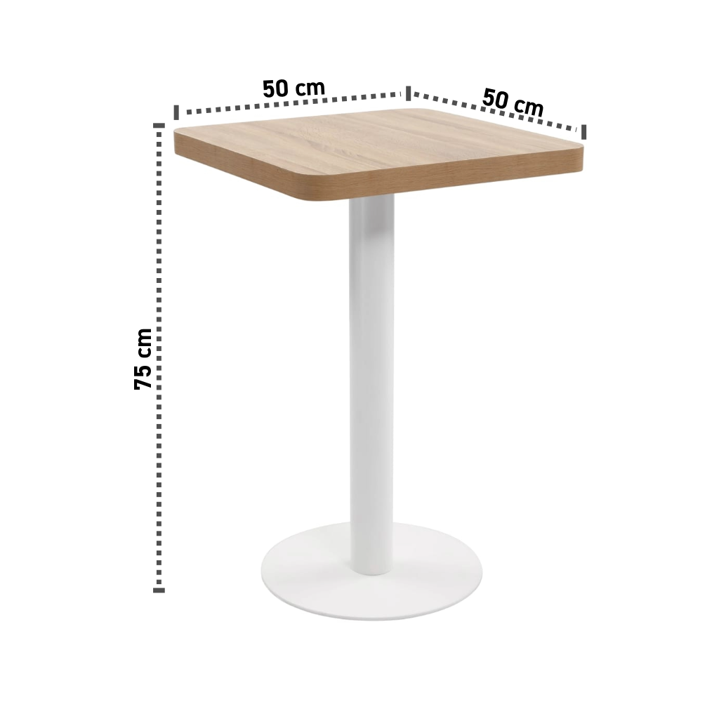 Bistrotisch 50x50x75 cm