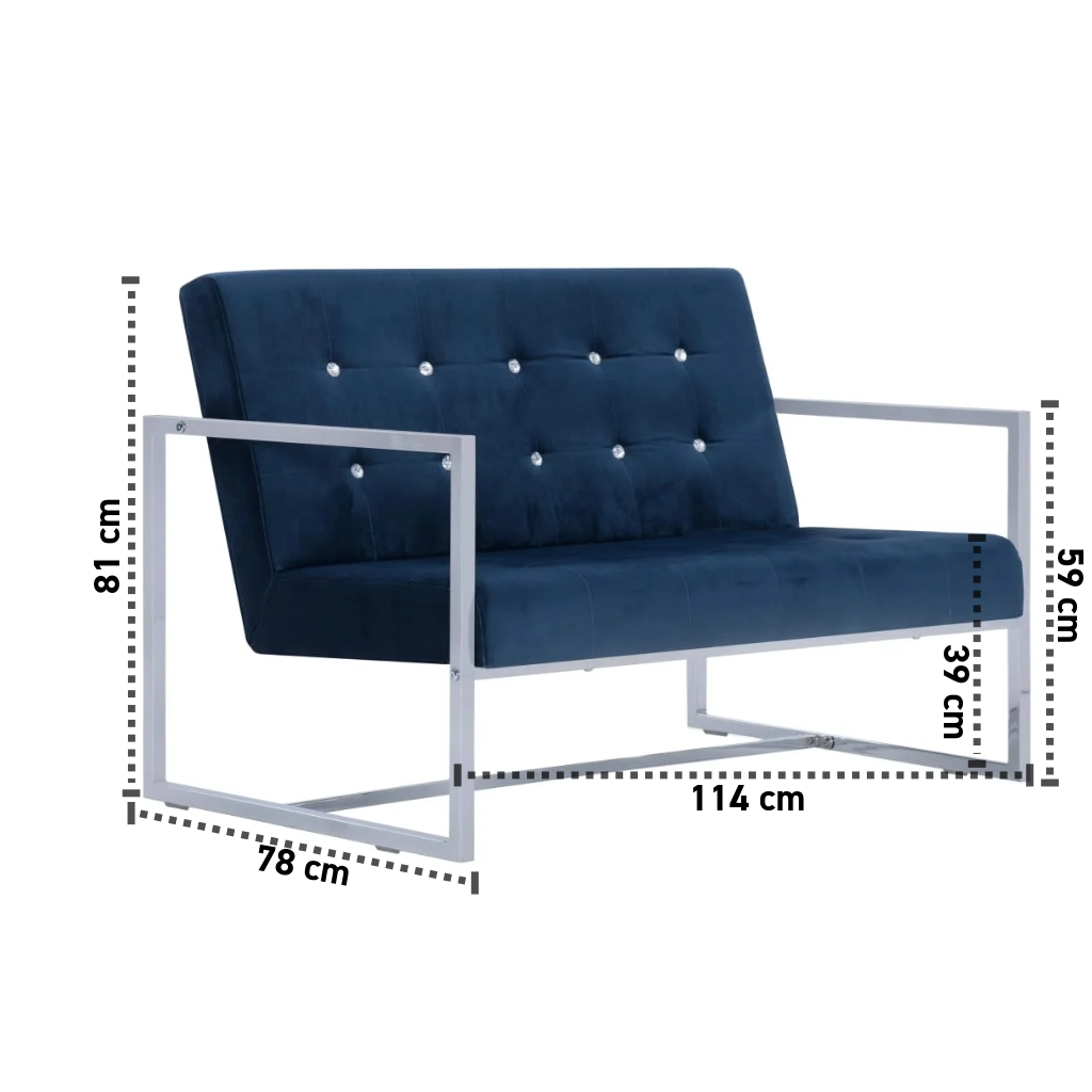 2-Sitzer Sofa 109 cm