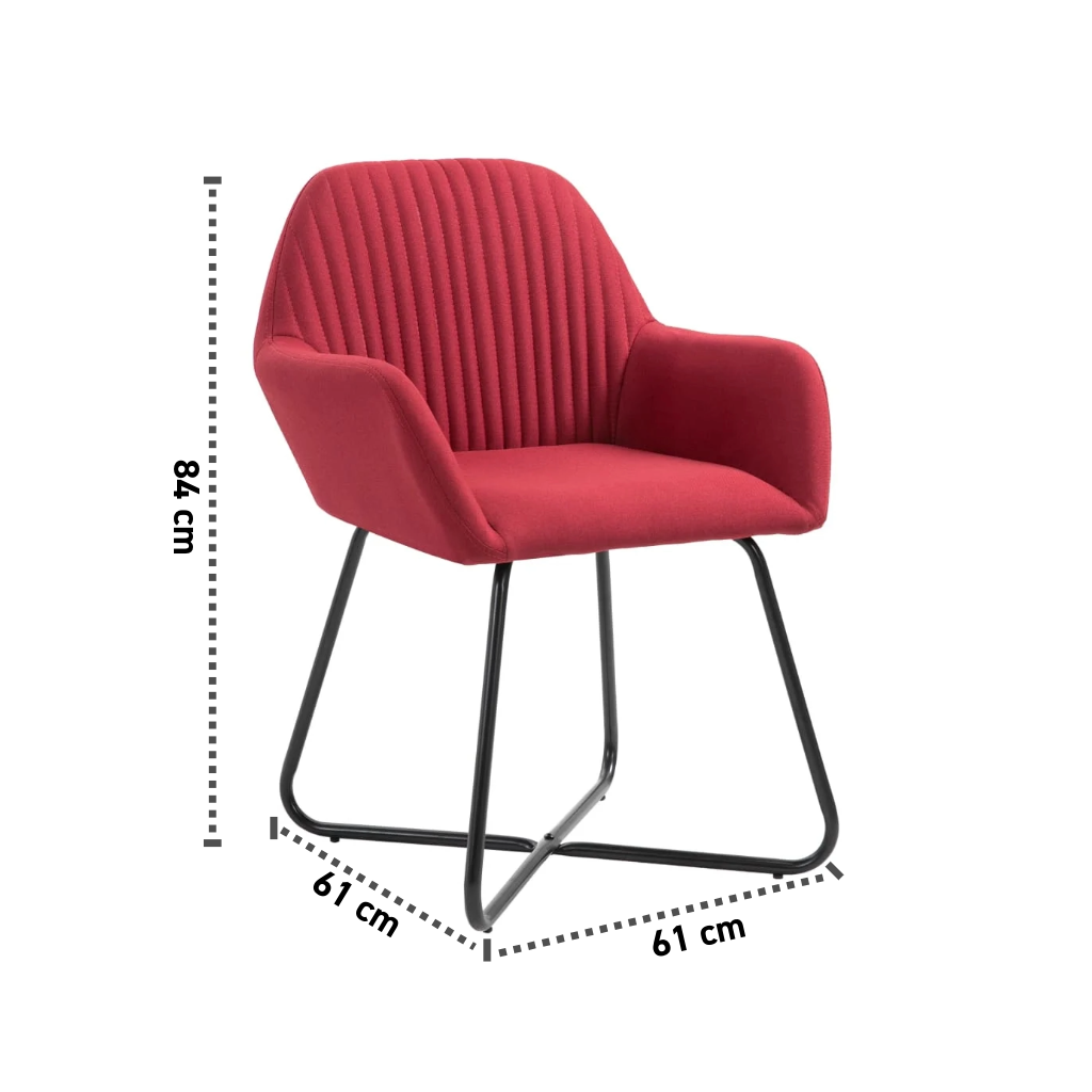 2er-Set Esszimmerstühle 42 cm