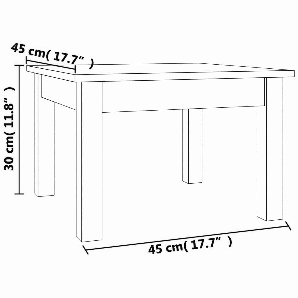 Couchtisch 45x45x30 cm