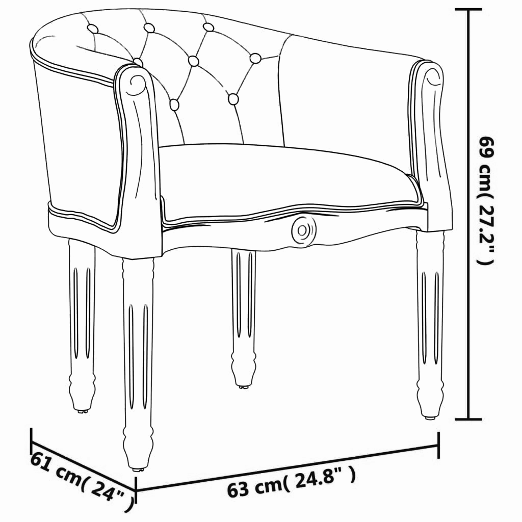 Esszimmerstuhl 46 cm