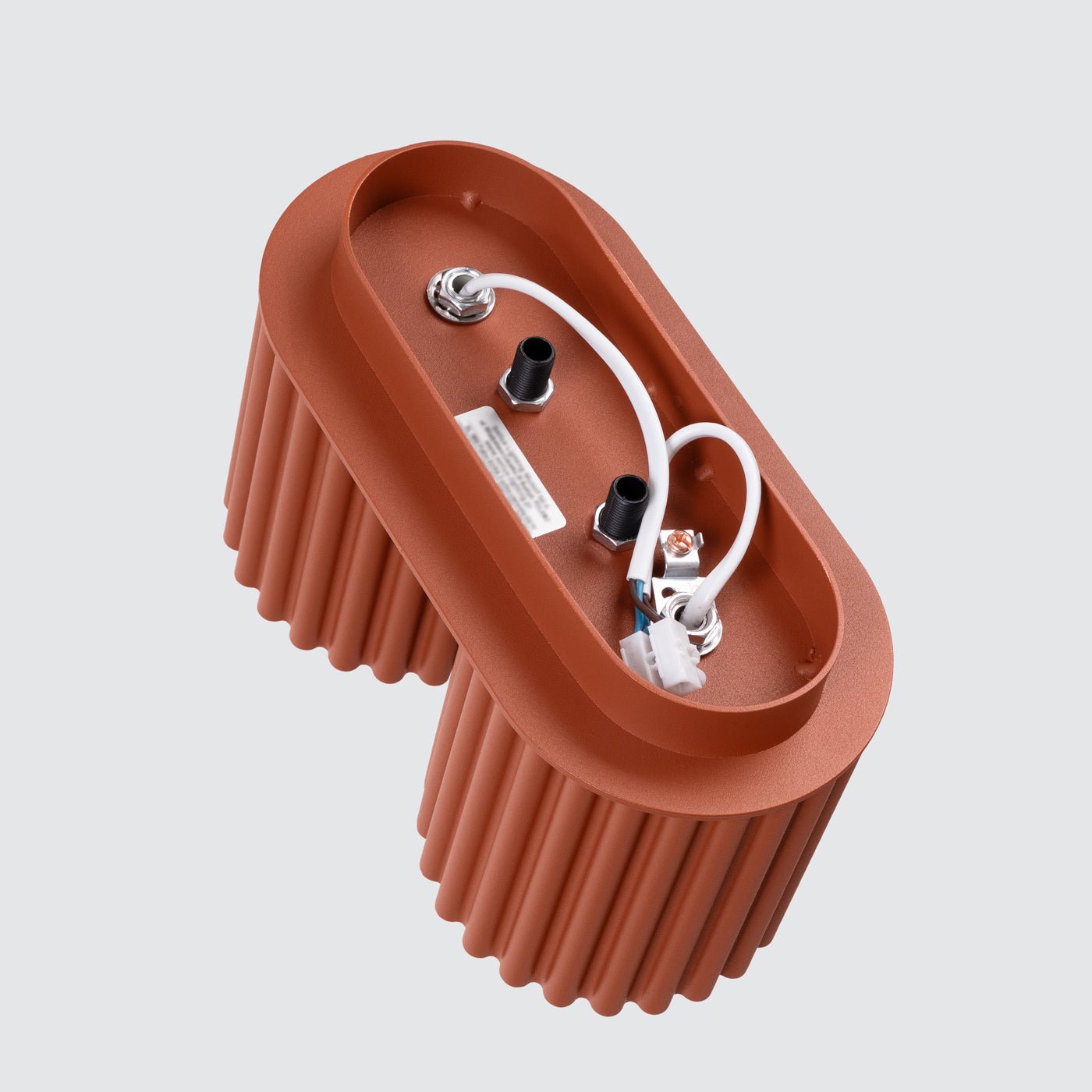 Deckenleuchte "AURA 2" – Deckenleuchte in Roter Ocker | Dexity Lichtdesign