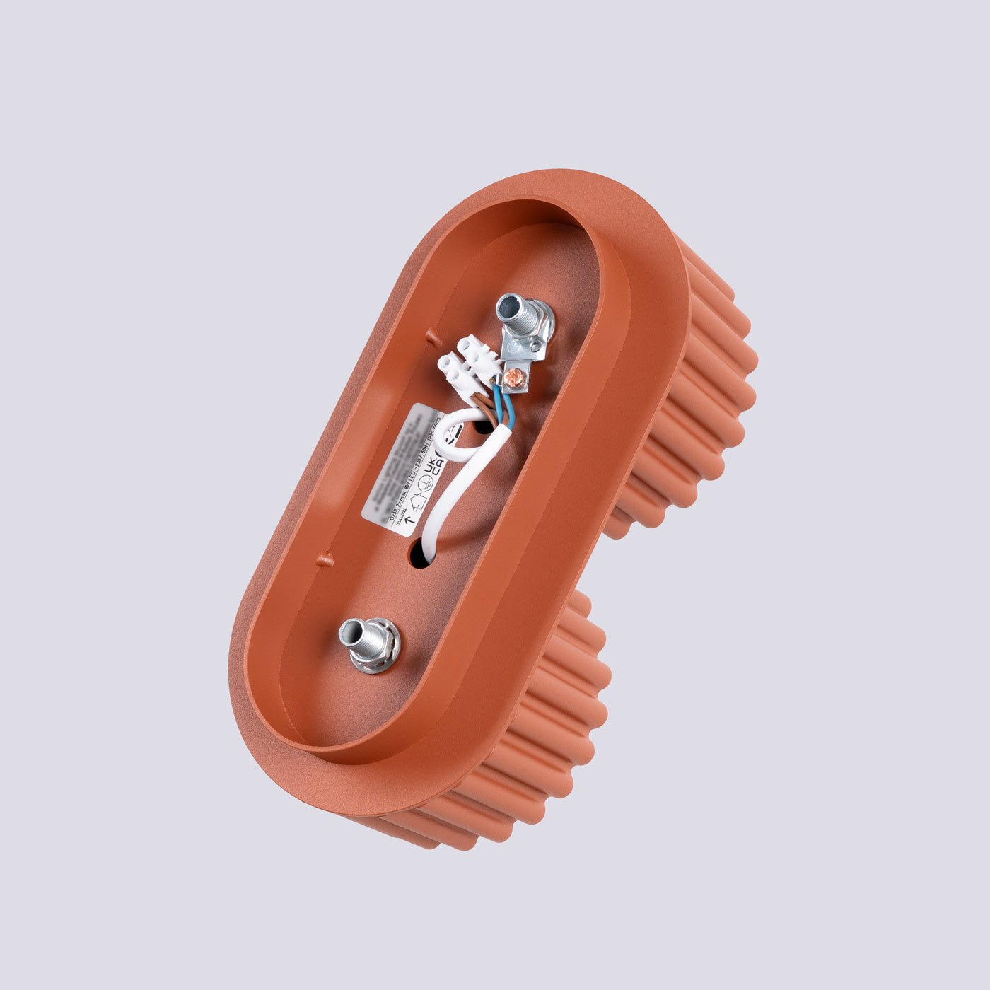 Deckenleuchte "AURA 2" – Deckenleuchte in Roter Ocker | Dexity Lichtdesign