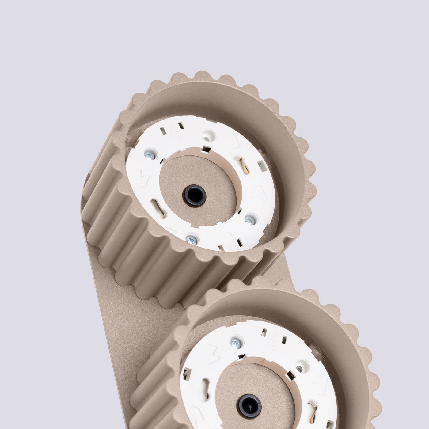 Deckenleuchte "AURA 2" – Deckenleuchte in Taupe | Dexity Lichtdesign