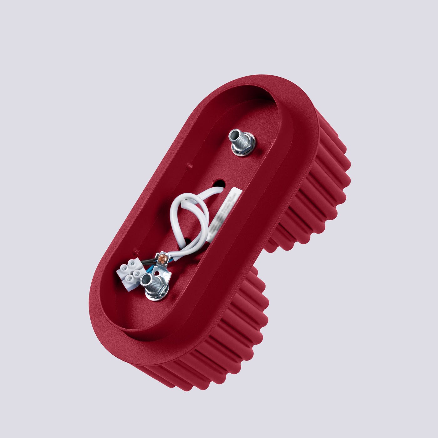 Deckenleuchte "AURA 2" – Deckenleuchte in Burgunderrot | Dexity Lichtdesign