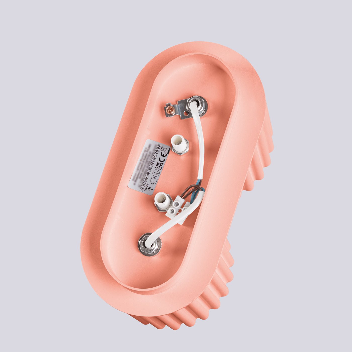 Deckenleuchte "AURA 2" – Deckenleuchte in Apricot | Dexity Lichtdesign