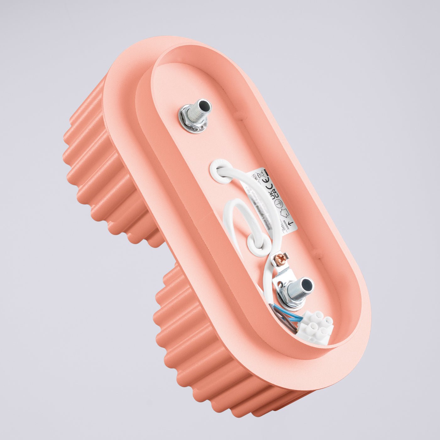 Deckenleuchte "AURA 2" – Deckenleuchte in Apricot | Dexity Lichtdesign