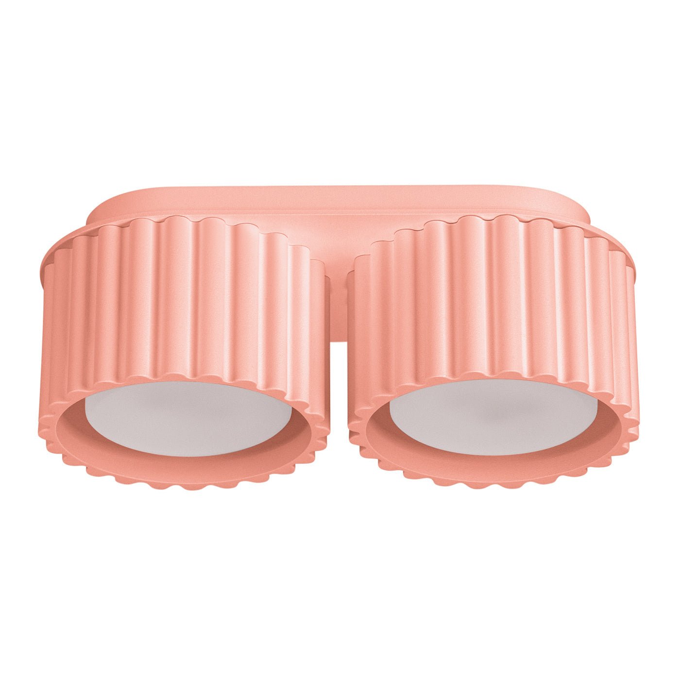 Deckenleuchte "AURA 2" – Deckenleuchte in Apricot | Dexity Lichtdesign