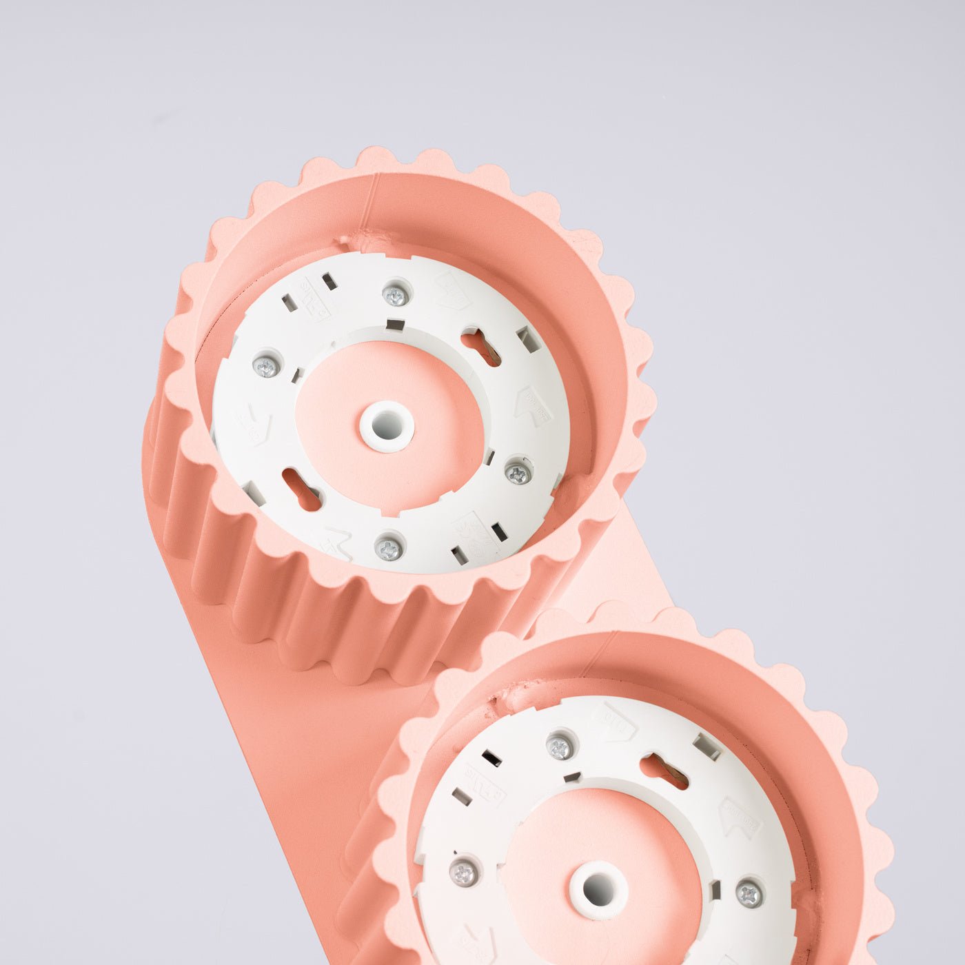 Deckenleuchte "AURA 2" – Deckenleuchte in Apricot | Dexity Lichtdesign