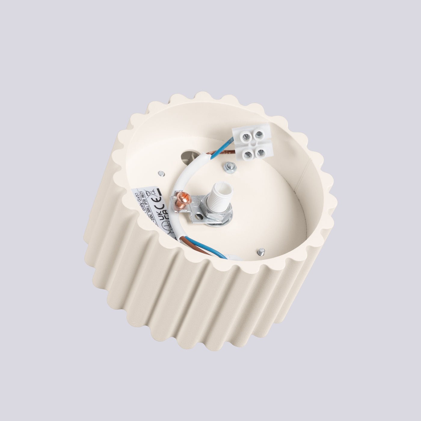 Deckenleuchte "AURA" – Deckenleuchte in Beige | Dexity Lichtdesign