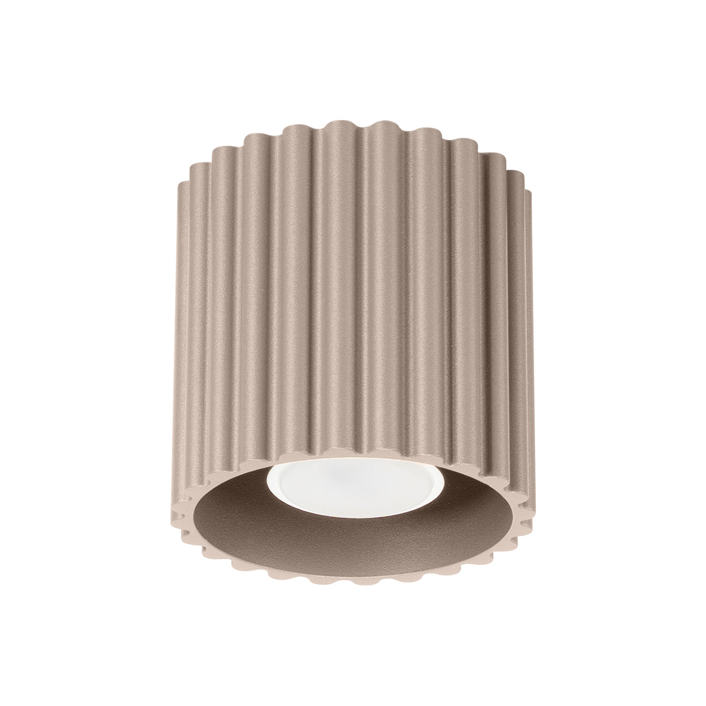 Deckenleuchte "AURA" – Deckenleuchte in Taupe | Dexity Lichtdesign