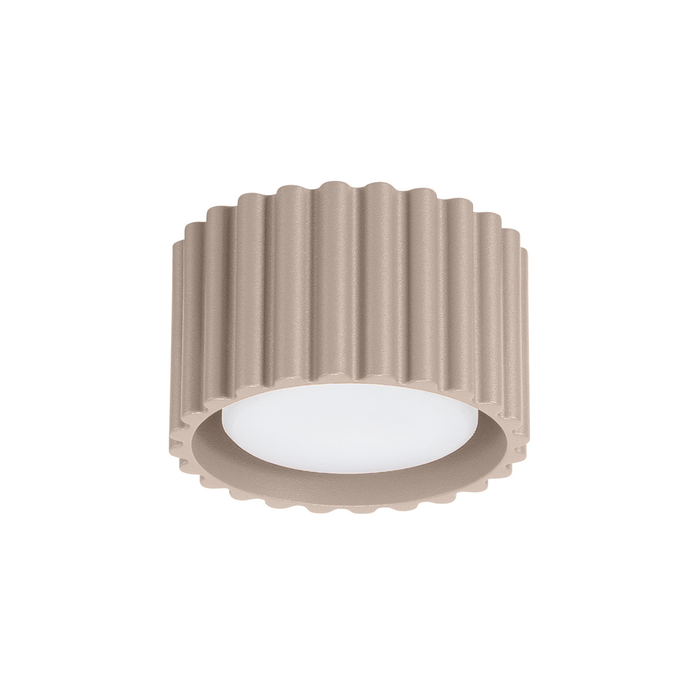 Deckenleuchte "AURA" – Deckenleuchte in Taupe | Dexity Lichtdesign