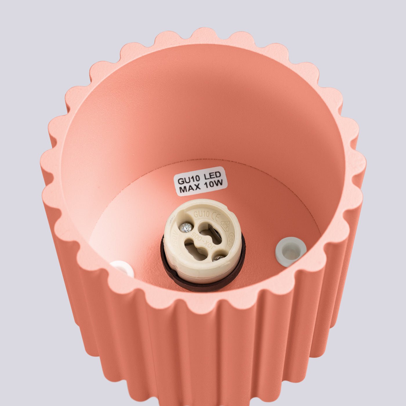 Deckenleuchte "AURA" – Deckenleuchte in Apricot | Dexity Lichtdesign