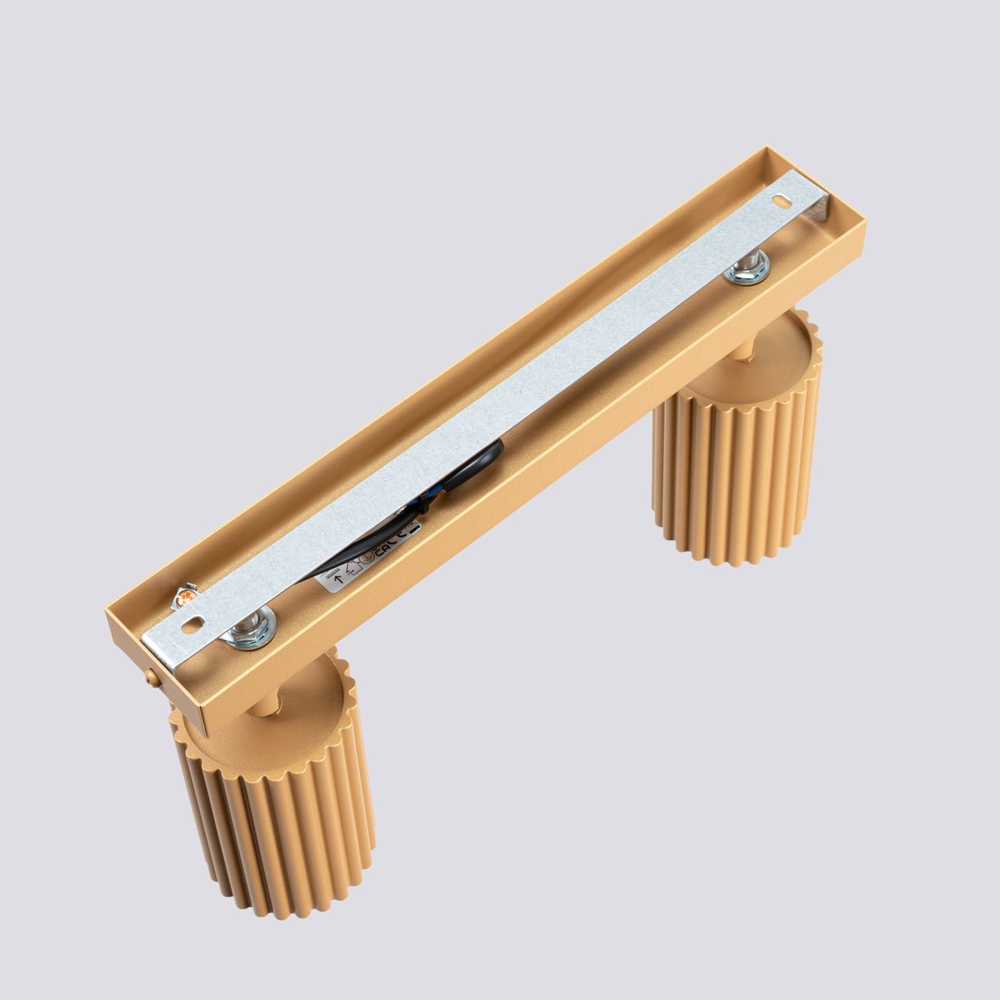 Deckenleuchte "KARBON 2" – Deckenleuchte in Golden | Dexity Lichtdesign