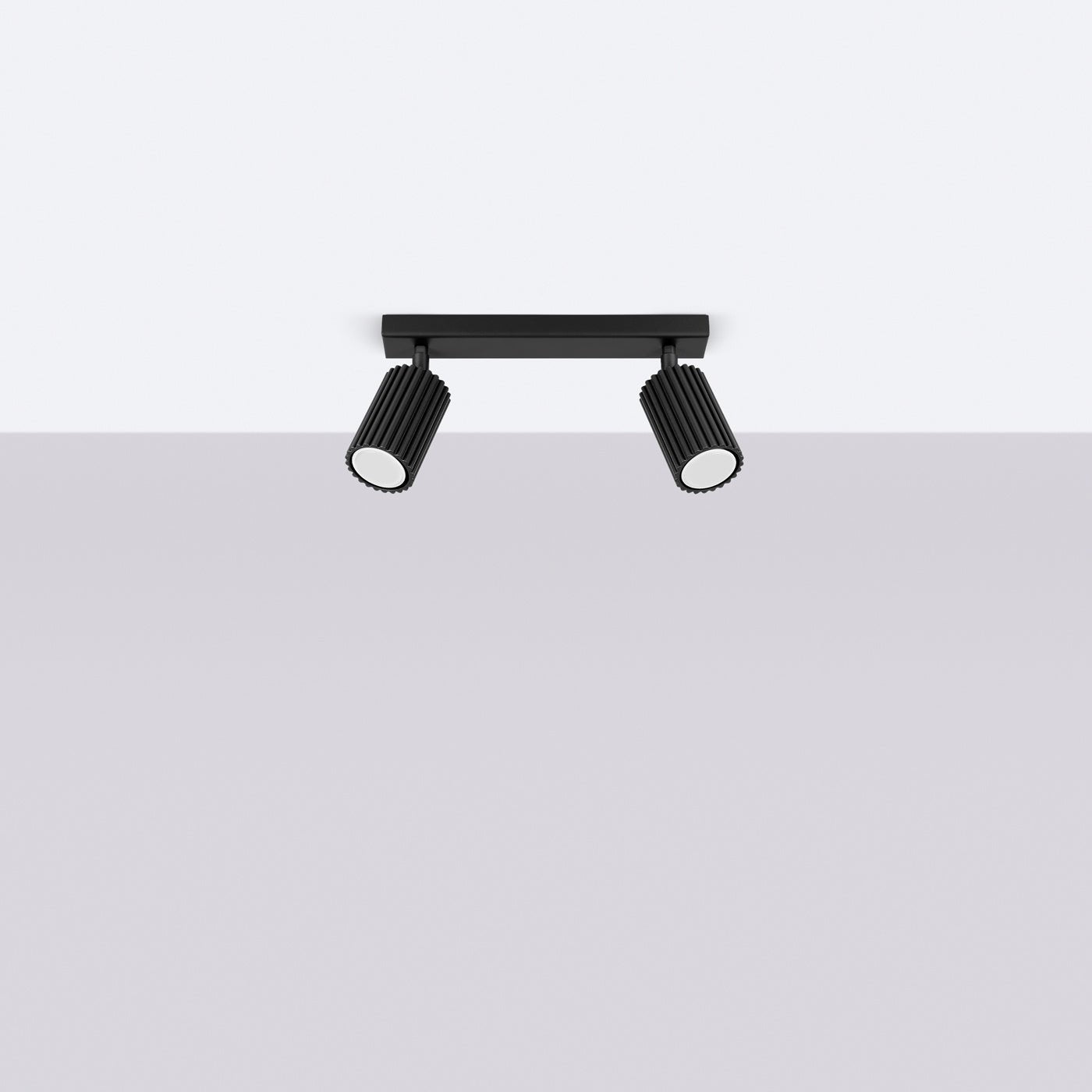 Deckenleuchte "KARBON 2" – Deckenleuchte in Schwarz | Dexity Lichtdesign