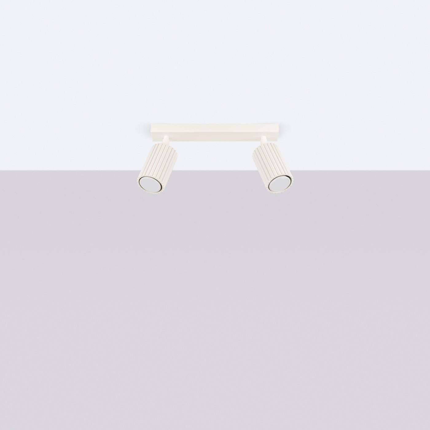 Deckenleuchte "KARBON 2" – Deckenleuchte in Beige | Dexity Lichtdesign