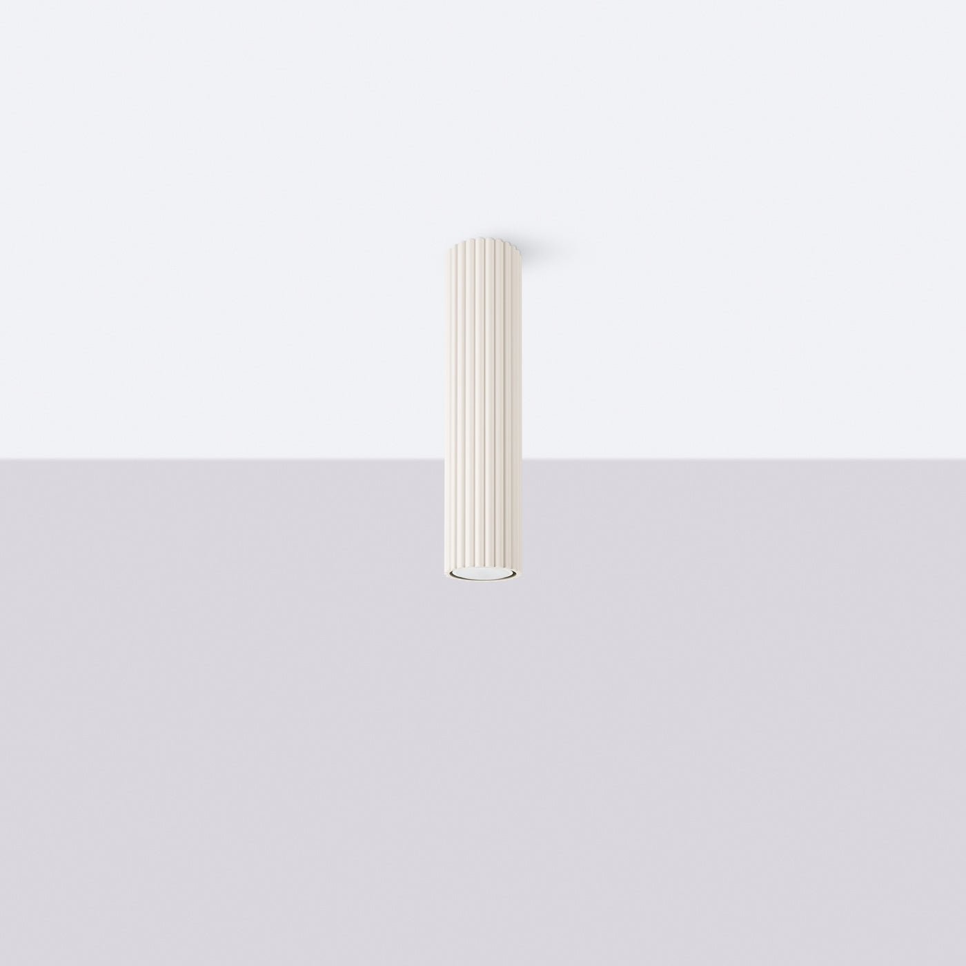 Deckenleuchte "KARBON 30" – Deckenleuchte in Beige | Dexity Lichtdesign