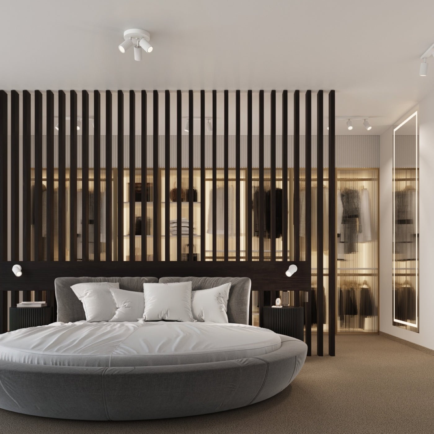 Deckenleuchte "KARBON 4" – Deckenleuchte in Weiß | Dexity Lichtdesign