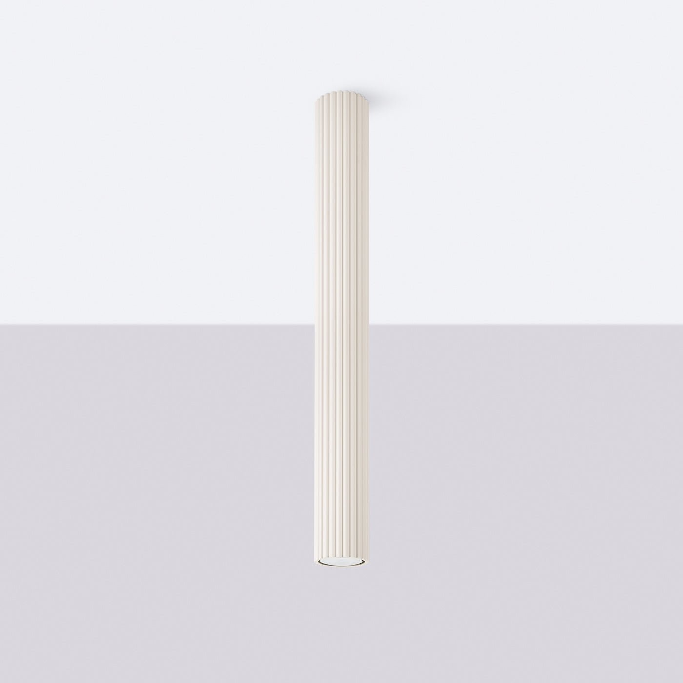 Deckenleuchte "KARBON 60" – Deckenleuchte in Beige | Dexity Lichtdesign