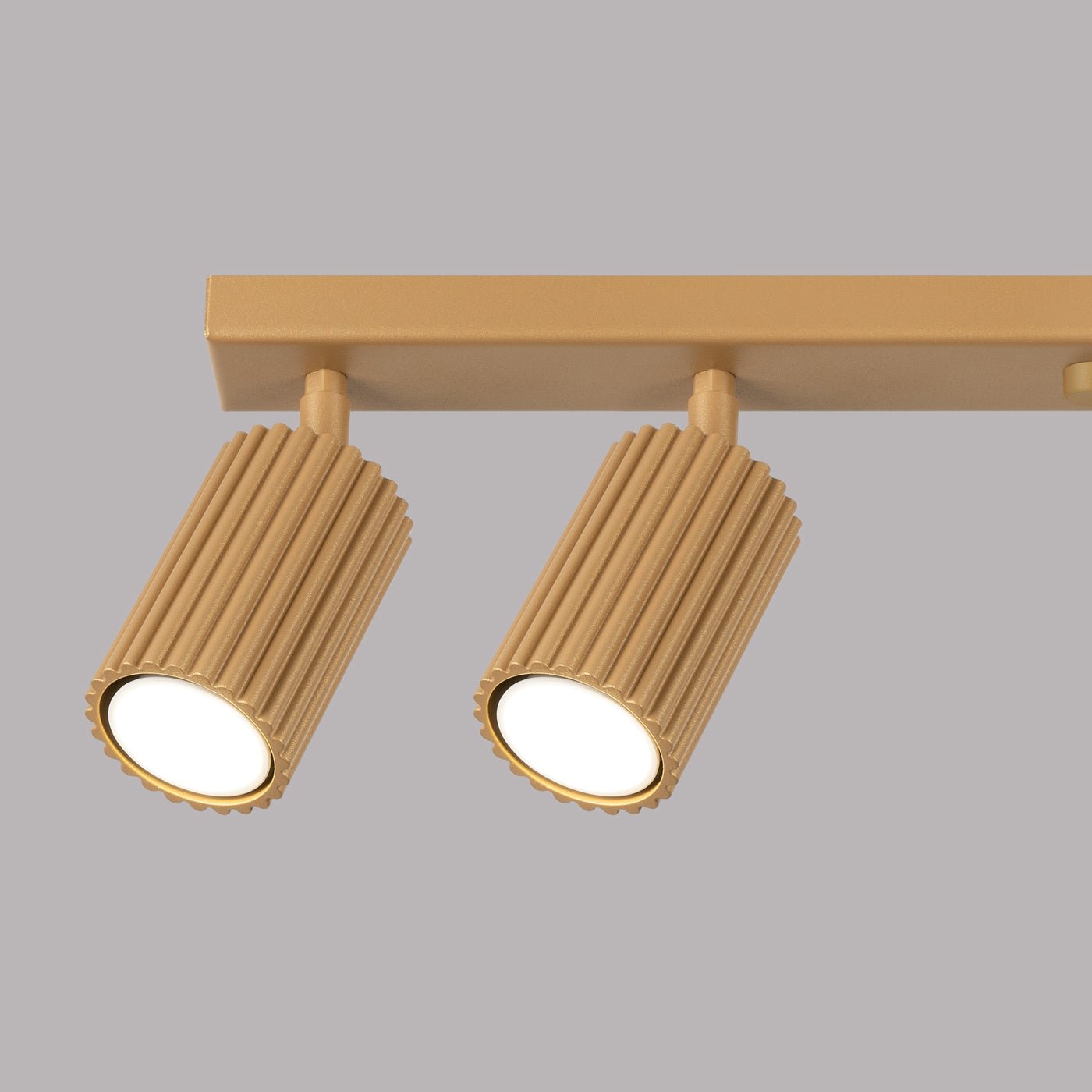 Deckenleuchte "KARBON 6L" – Deckenleuchte in Golden | Dexity Lichtdesign