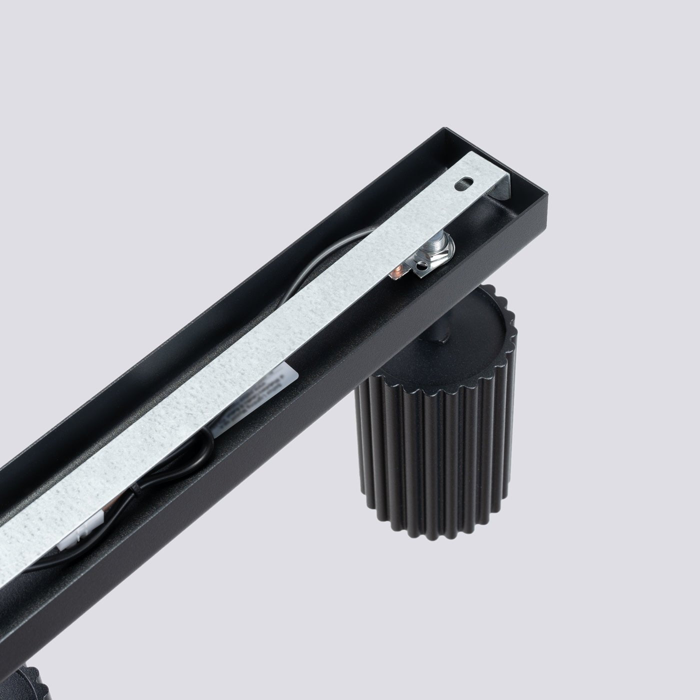 Deckenleuchte "KARBON 6L" – Deckenleuchte in Schwarz | Dexity Lichtdesign