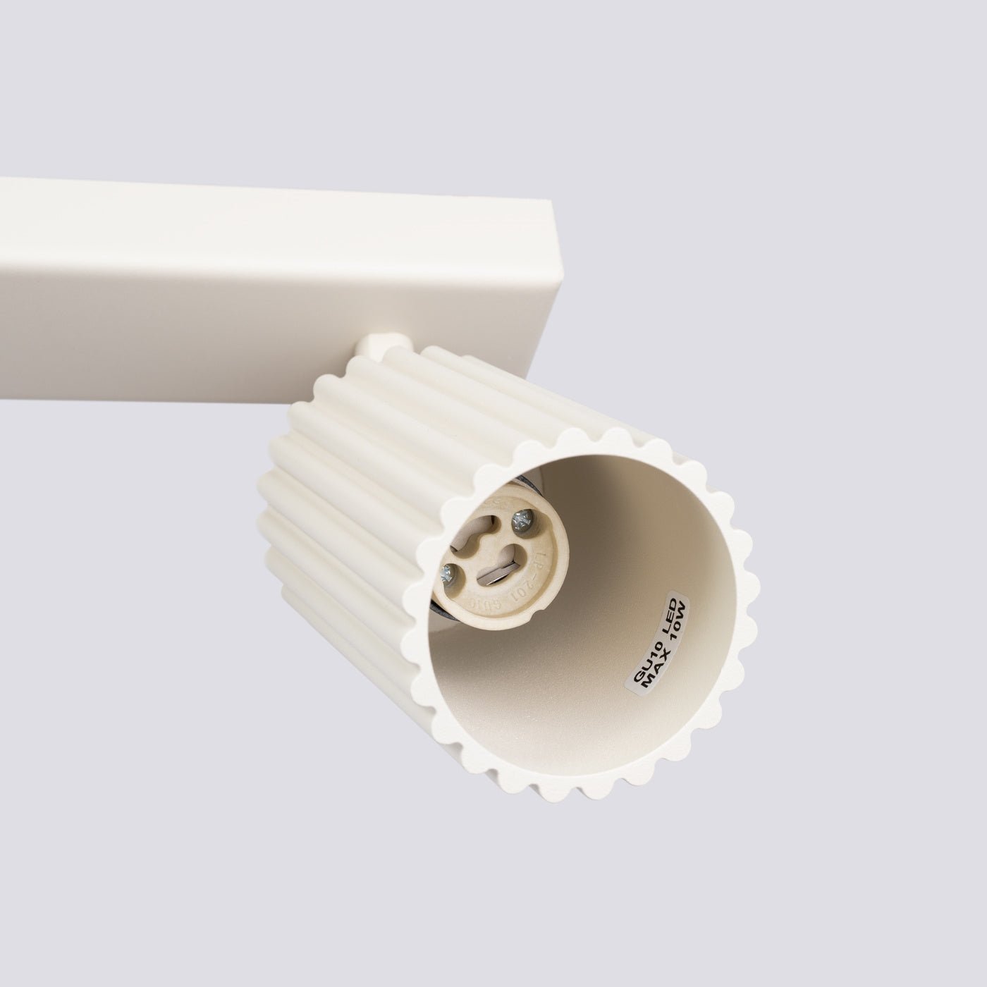 Deckenleuchte "KARBON 6L" – Deckenleuchte in Beige | Dexity Lichtdesign