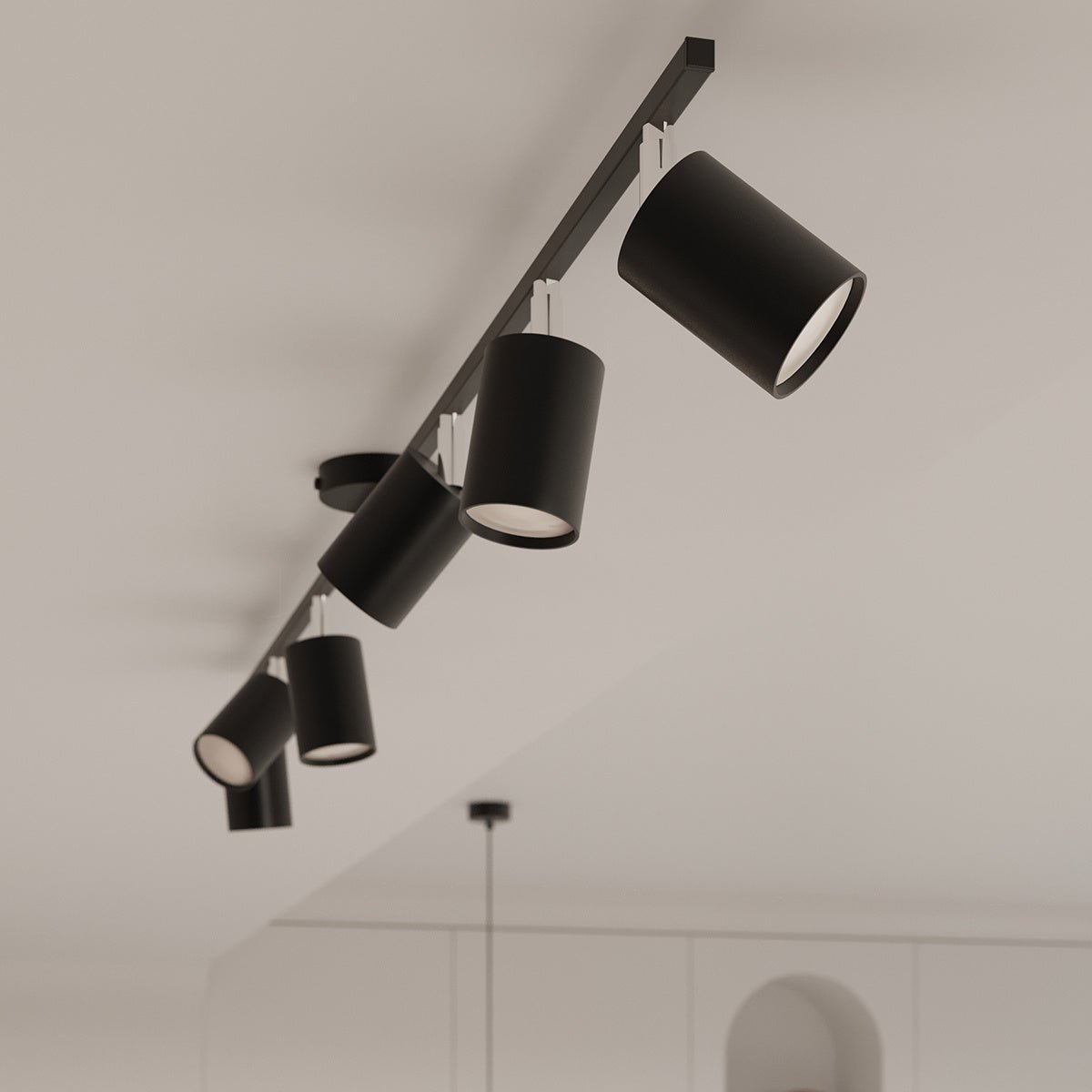 Deckenleuchte "LEMMI 4L" – Deckenlampen in Schwarz | Dexity Lichtdesign