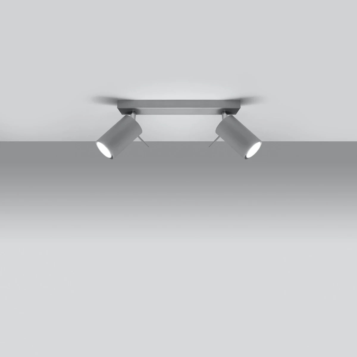 Deckenleuchte "RING 2" – Deckenleuchte in Grau | Dexity Lichtdesign