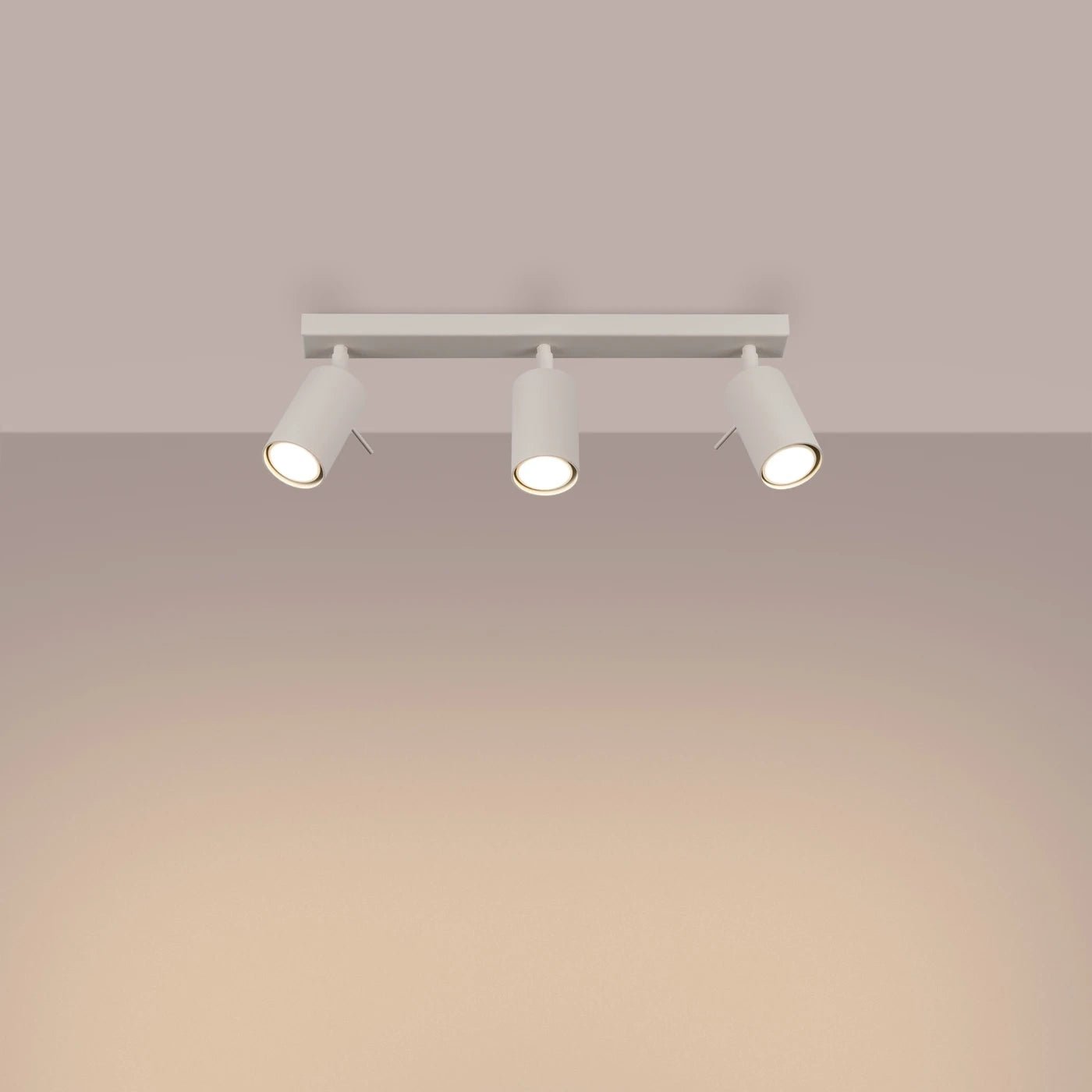 Deckenleuchte "RING 3L" – Deckenleuchte in Beige | Dexity Lichtdesign