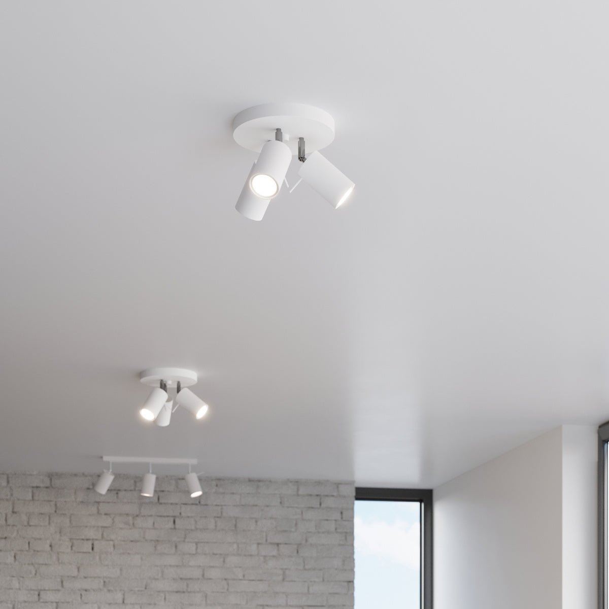 Deckenleuchte "RING 3P" – Deckenleuchte in Weiß | Dexity Lichtdesign