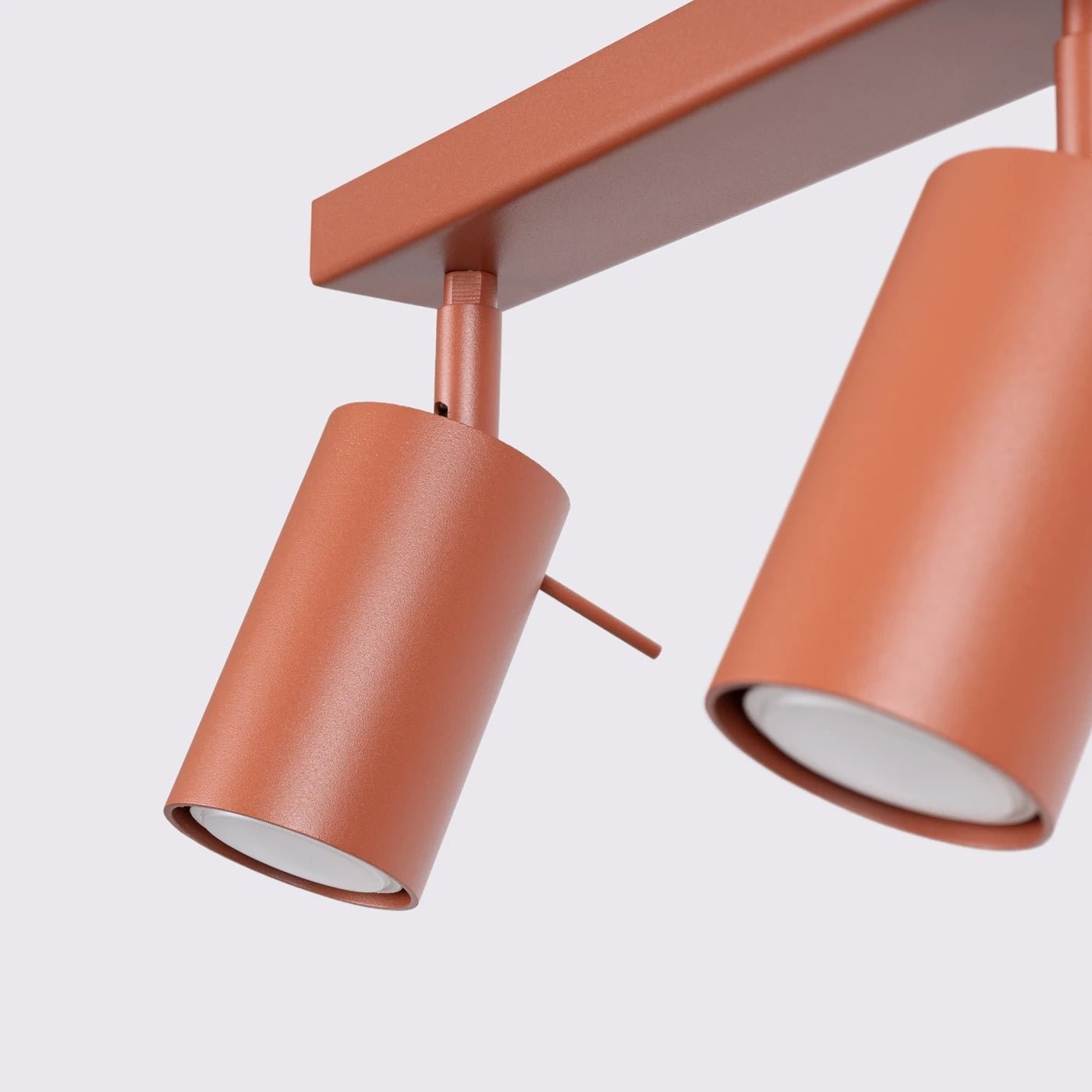 Deckenleuchte "RING 4L" – Deckenleuchte in Roter Ocker | Dexity Lichtdesign