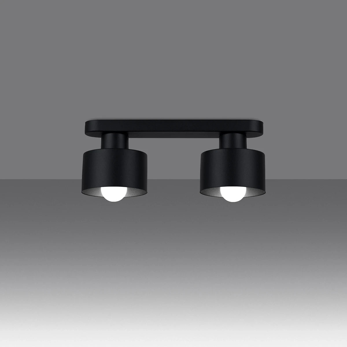 Deckenleuchte "SAVAR 2" – Deckenlampen in Schwarz | Dexity Lichtdesign