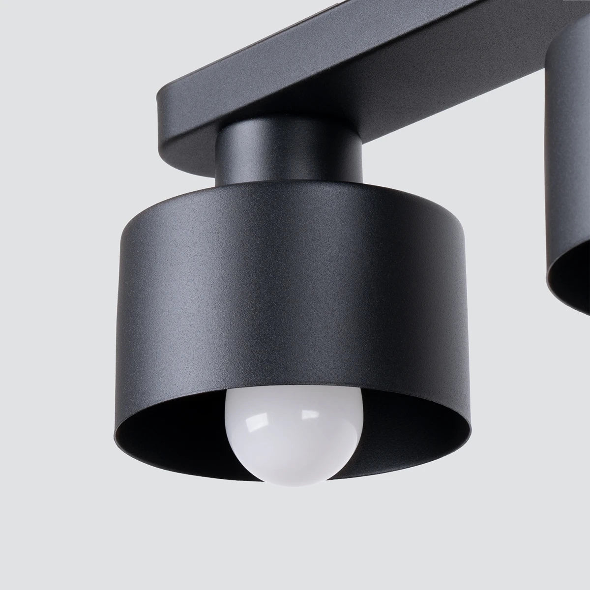 Deckenleuchte "SAVAR 2" – Deckenlampen in Schwarz | Dexity Lichtdesign