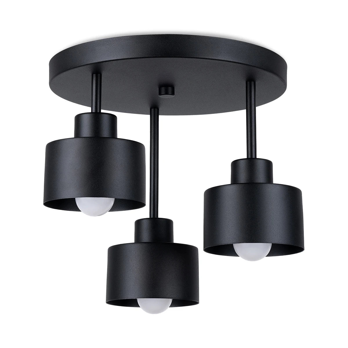 Deckenleuchte "SAVAR 3" – Deckenlampen in Schwarz | Dexity Lichtdesign