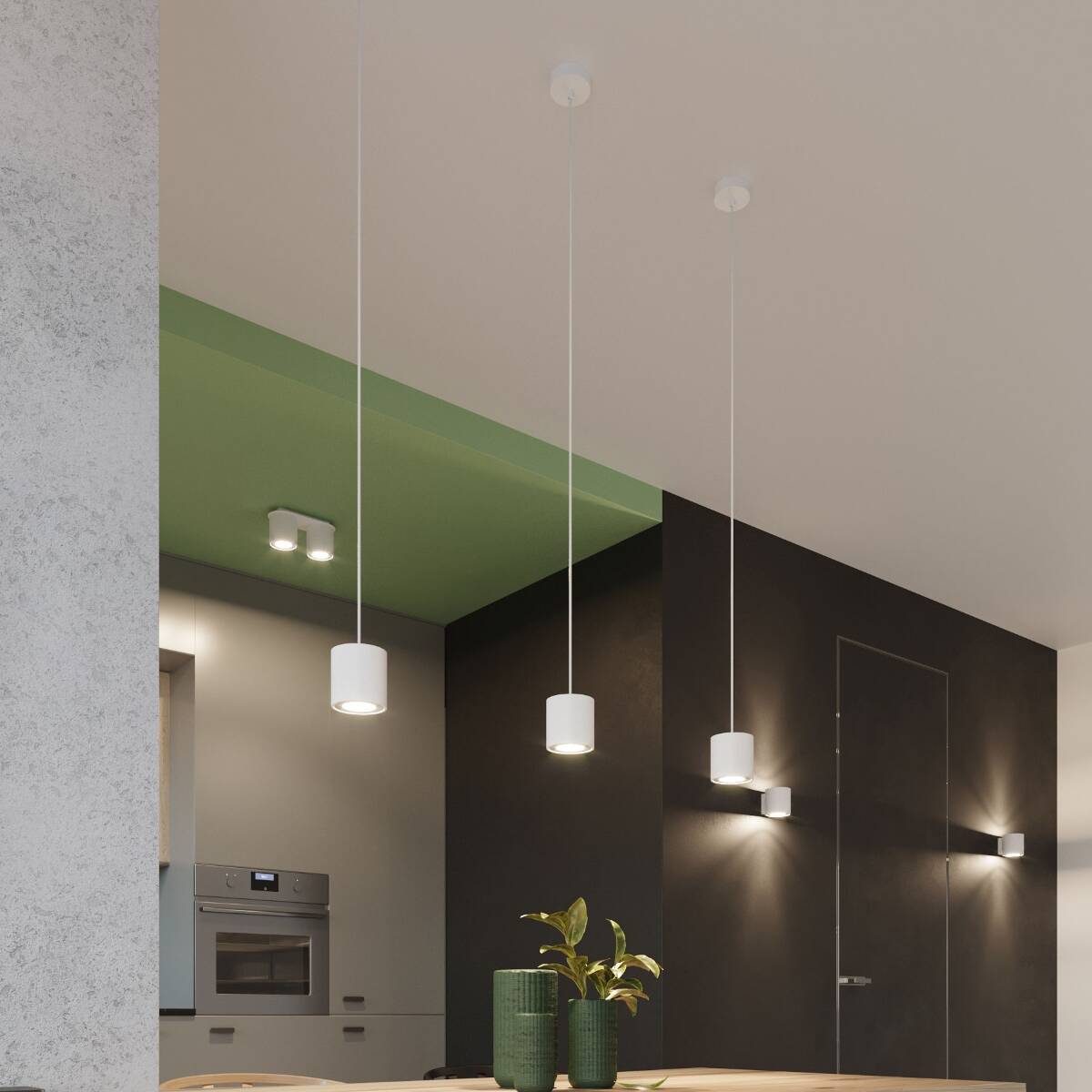Deckenleuchte "Orbis 2" – Deckenleuchten in Weiß | Dexity Lichtdesign