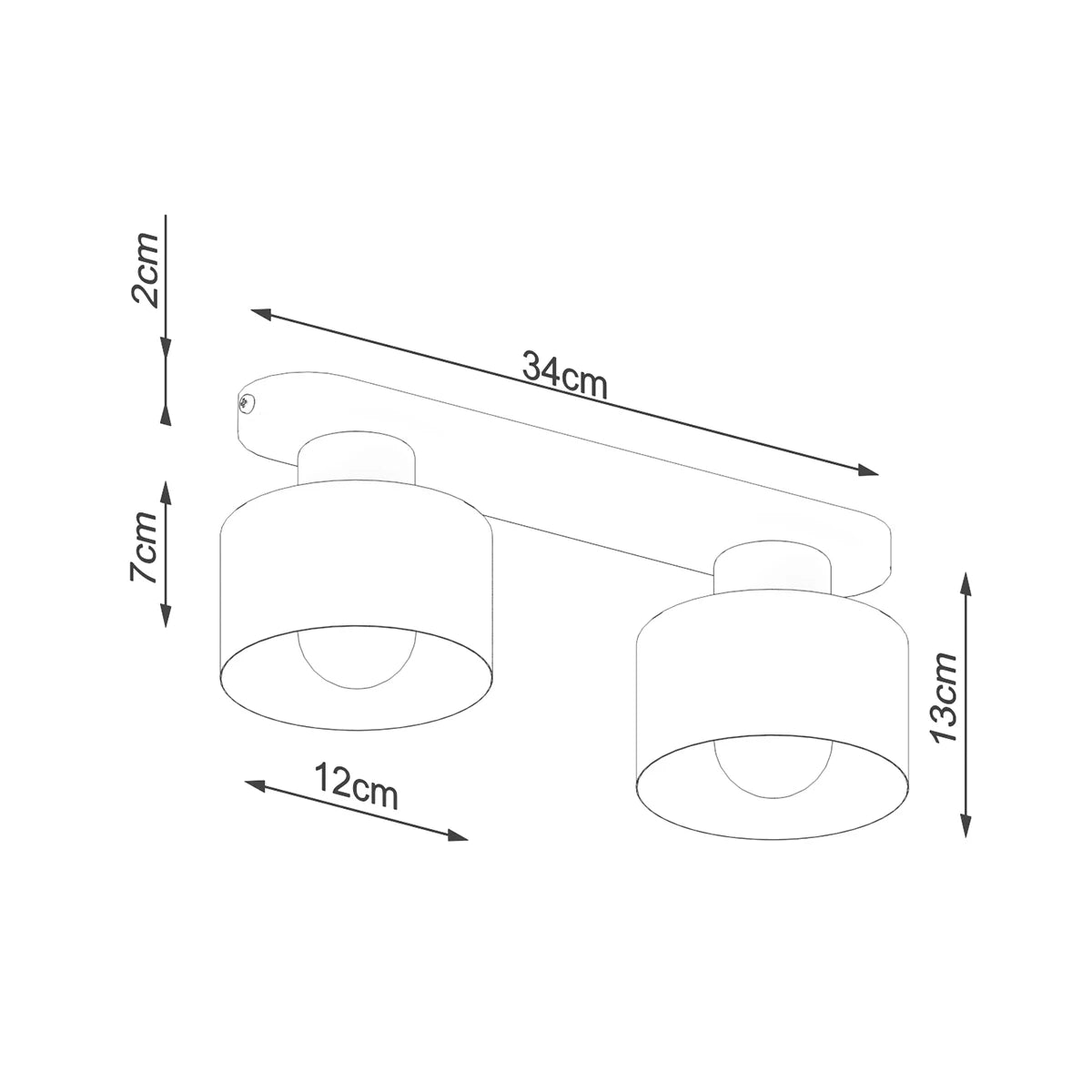 Deckenleuchte "SAVAR 2"