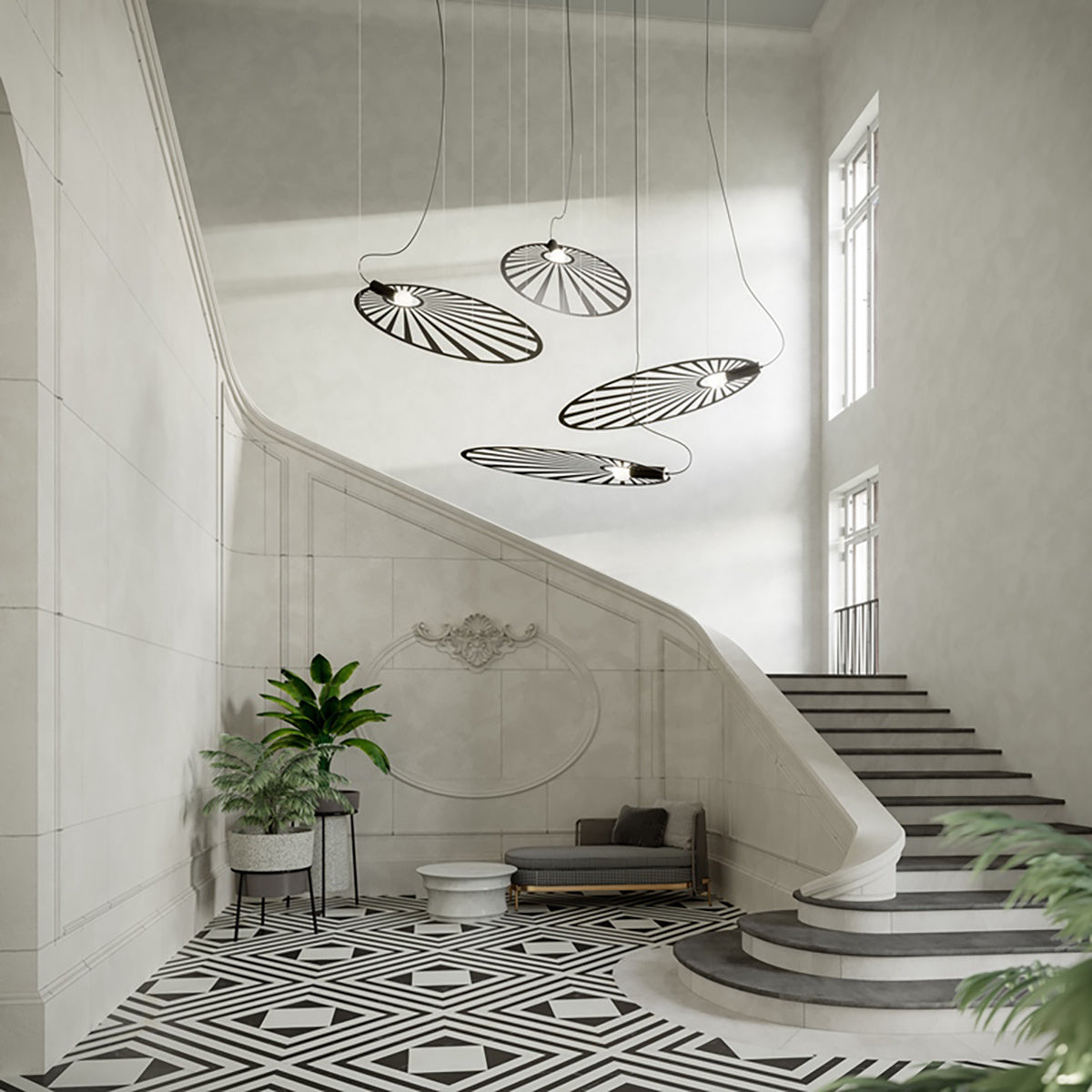 Hängeleuchte "LEHDET"