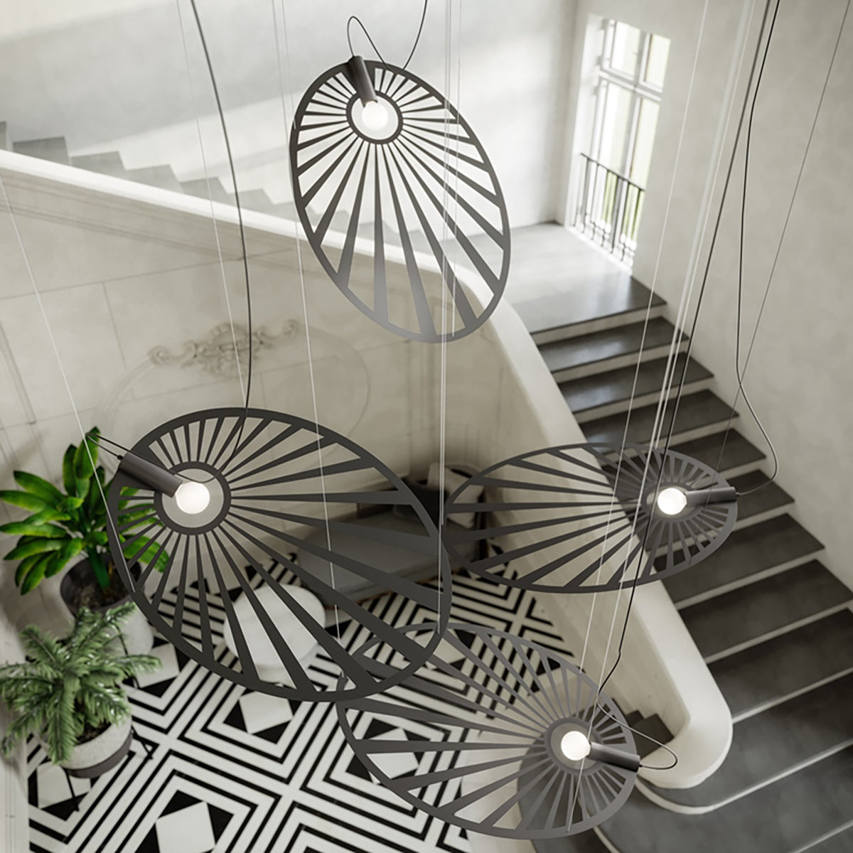 Hängeleuchte "LEHDET"