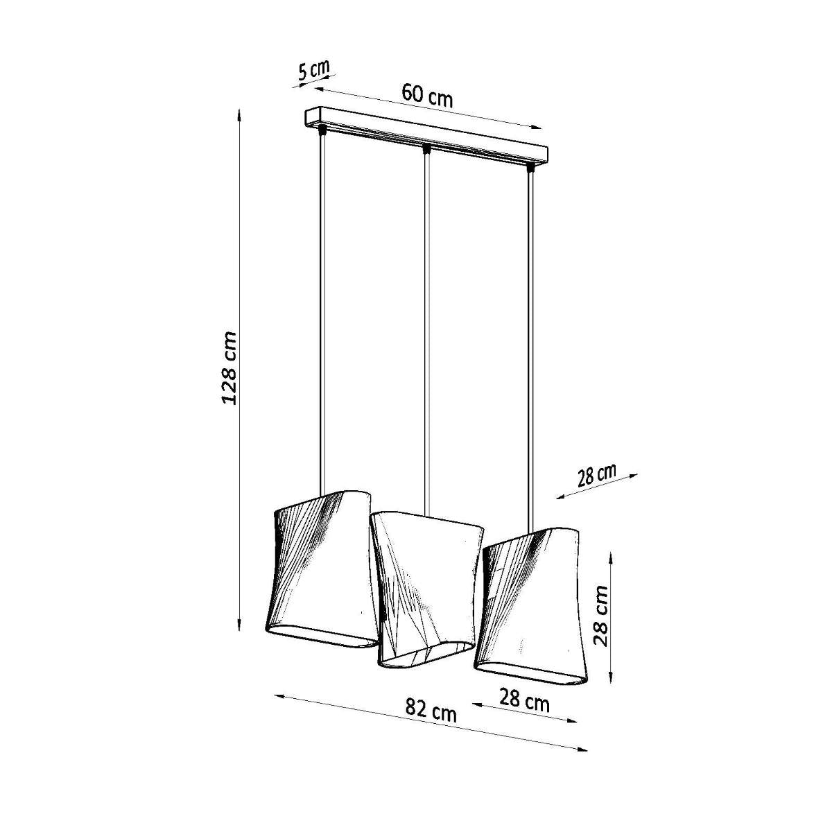 Kronleuchter "Blum 3"